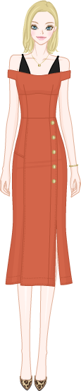 Feminine Fall Look model4