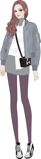 Blouson model4