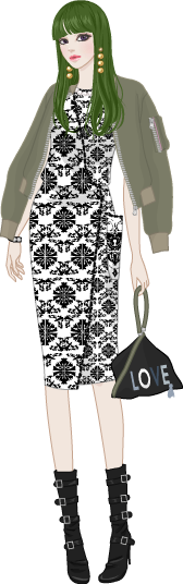 Blouson model5