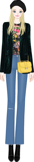 Lovely Fall Girl model1
