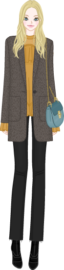 French Chic Look model2