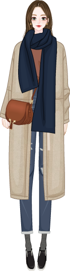 Winter Look model5