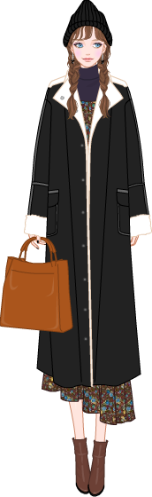 Long Outer Style model2