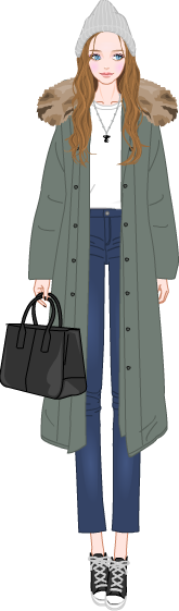 Long Outer Style model5