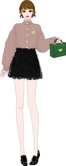Wear Cardigan model2