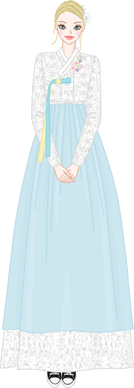 Hanbok Girl model4