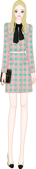 Spring Tweed model3