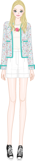 Spring Tweed model4