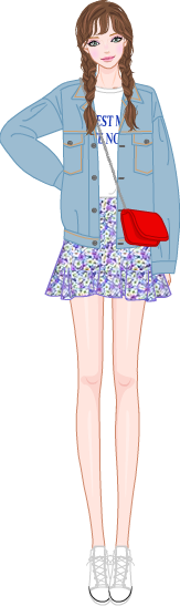 Lovely Spring Date Look model2