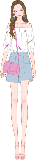 Spring Denim Fashion model4
