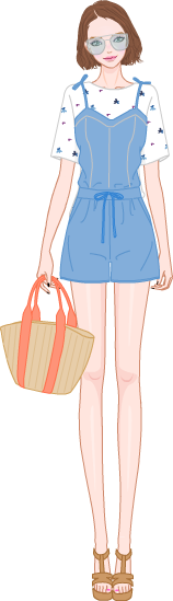 Spring Denim Fashion model5