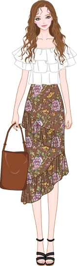 Romantic Fashion Dress-up model3