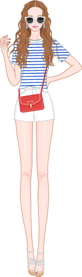 Summer Date Look model2