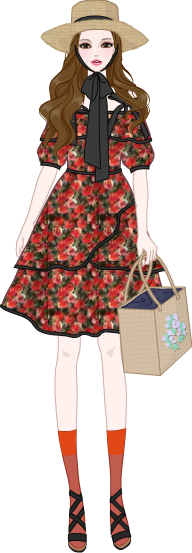 A Summer Hat model2