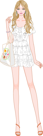 Hot Summer Cool Style model4
