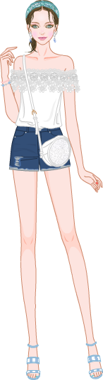 Lovely Vacation Fashion model2