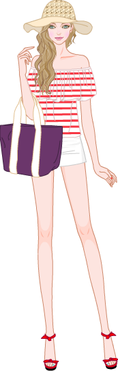 Lovely Vacation Fashion model5