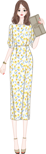 Pattern Dress model3