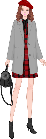 Cute Girlish Look model3