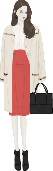 Winter Office Look model1