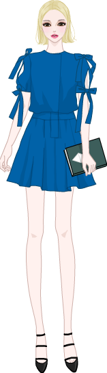 A Girlish Look model1