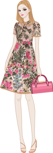 Comme Des Fleurs model4