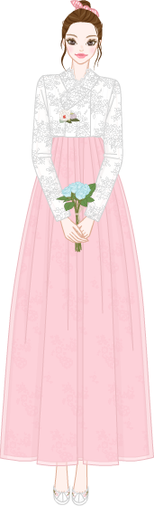 Young & Pretty Hanbok model5