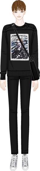 Casual Fall Look - Men model1