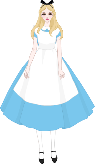 Alice in Wonderland model3