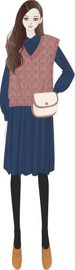 Girl`s Knit model3