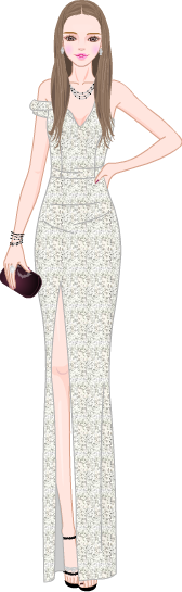 Red Carpet Dress Award model2