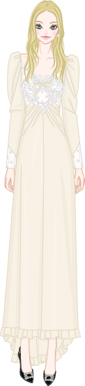Black & White Party Dress model2