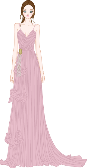 Romantic Party Dress model3