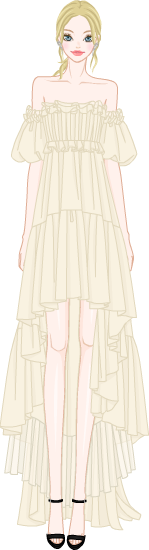 Dreamy Party Style model2