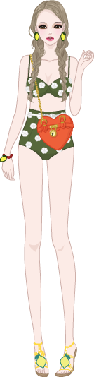 Joli maillot de bain model4