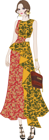 An Oriental Dress model2