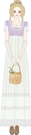 Lovely Empire Dress model3