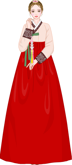 Beautiful Hanbok Fashion model4