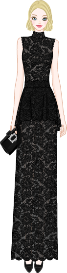 Vintage Dress Style model4