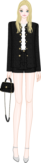 French Feminine Style model1