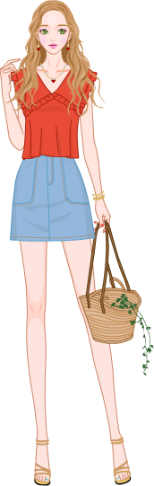 Summer Cool Styling model2
