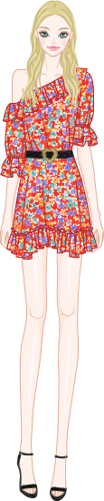 Summer Dress-up model3