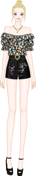 Summer Dress-up model4