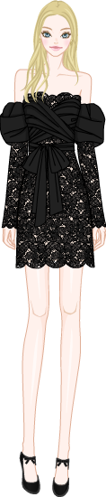 Little Black Dress model2