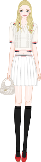 Lovely Preppy Girl model2
