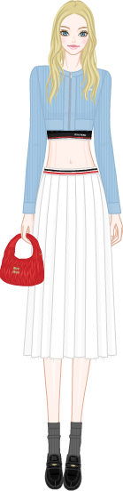 Lovely Preppy Girl model4