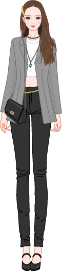 Trendy High Teen Look model5