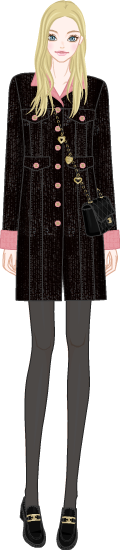 Fresh Tweed Style model4