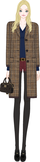 Warm & Fresh winter look model2