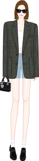 SPRING PREPPY LOOK model5